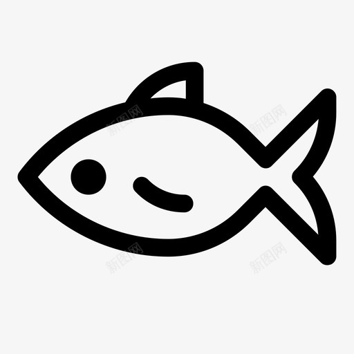鱼甜食宠物图标svg_新图网 https://ixintu.com 动物 可爱的动物 宠物 快乐 水族馆 甜食 鱼 鱼种
