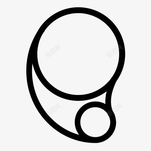 滚动形状几何图标svg_新图网 https://ixintu.com 几何 对象 形状 滚动