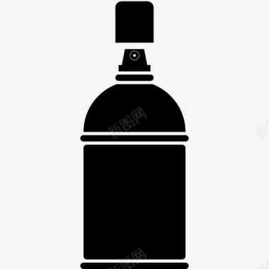 喷雾罐除臭剂喷雾瓶图标图标