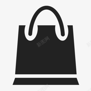 购物袋购物者购买图标图标