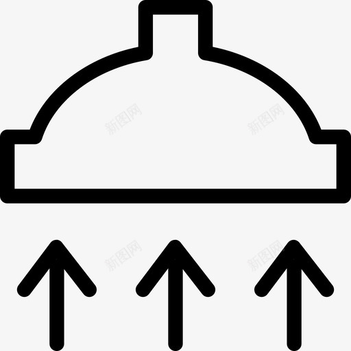 蒸汽罩水炉图标svg_新图网 https://ixintu.com 水 炉 烟 热 煮 蒸 蒸汽罩