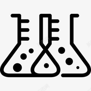 化学用试管工具和器具随机图标图标