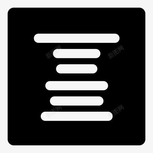 中间移动文本对齐图标svg_新图网 https://ixintu.com 中间移动 文本对齐