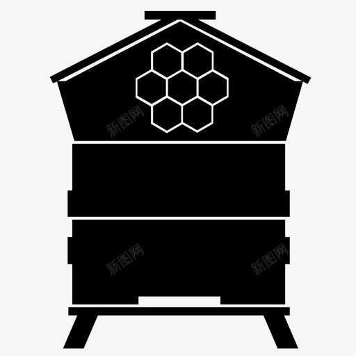 蜂窝蜜罐蜂蜜收获图标svg_新图网 https://ixintu.com 养蜂 蜂窝 蜂蜜收获 蜜罐 蜜蜂收获 蜜蜂收获机