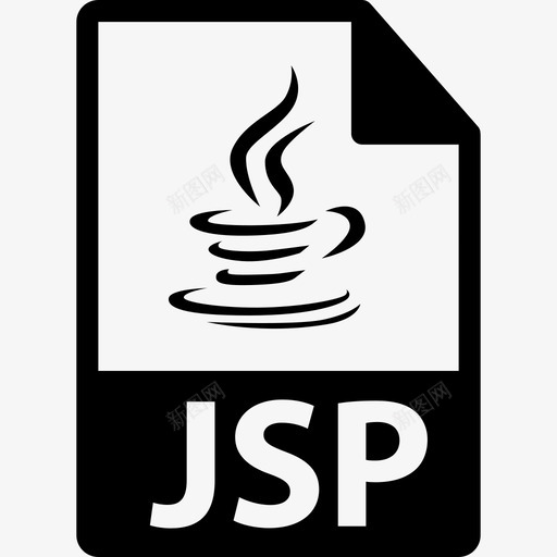JSP文件格式符号接口文件格式图标svg_新图网 https://ixintu.com JSP文件格式符号 接口 文件格式图标