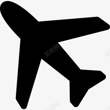 飞机运输运输方式图标图标