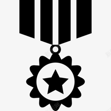 战争荣誉勋章图标图标