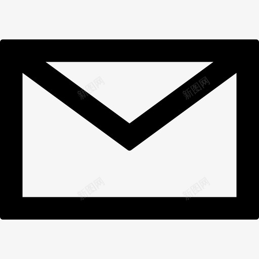 电子邮件信封轮廓界面计算机和媒体1图标svg_新图网 https://ixintu.com 电子邮件信封轮廓 界面 计算机和媒体1