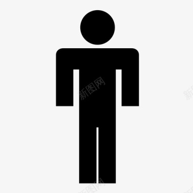 男性先生图标图标