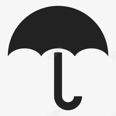 伞雨雨具图标图标