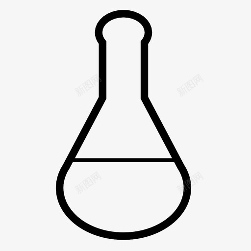 烧瓶测试科学图标svg_新图网 https://ixintu.com 实验室 实验室测试 实验室研究 测试 烧瓶 科学 科学实验 锥形瓶