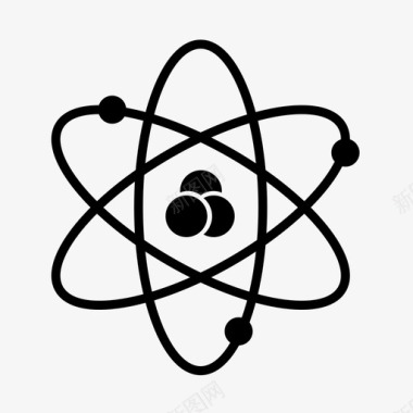 原子质子核图标图标