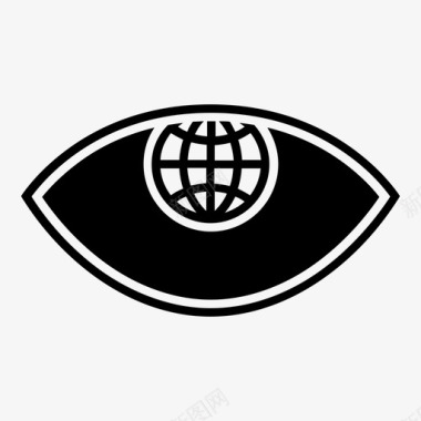 全球间谍隐私搜索图标图标