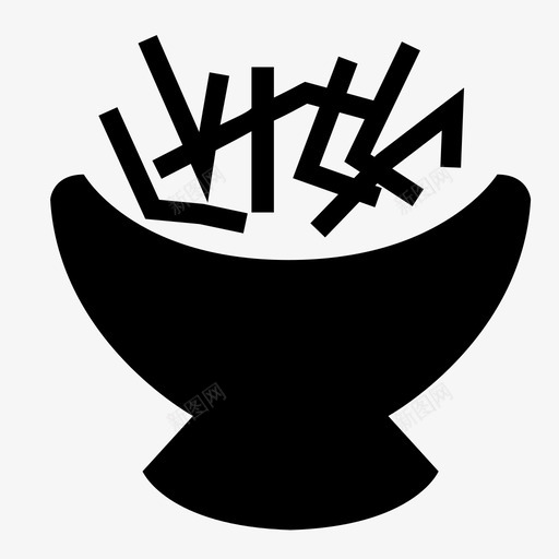 食物碗料理图标svg_新图网 https://ixintu.com 料理 料理logo 日本菜 海藻 碗 面条 食物 饭