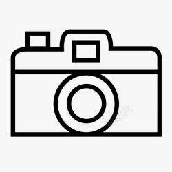 胶卷人照相机摄影摄影师图标高清图片