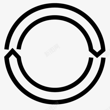 无限循环重复图标图标