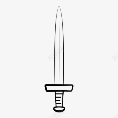 剑武器剑艺术图标图标