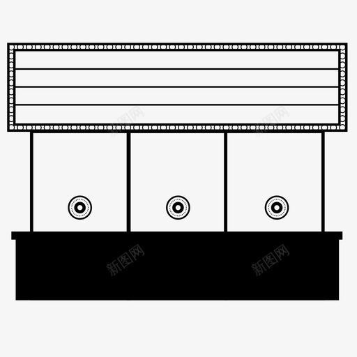 售票处售票亭电影院图标svg_新图网 https://ixintu.com 售票 售票亭 售票处 电影 电影院