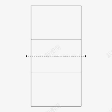 排球场团队运动图标图标