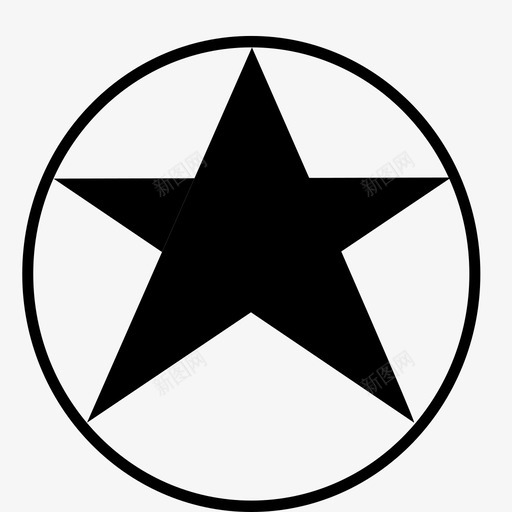 五角星星星巫术图标svg_新图网 https://ixintu.com 五角星 巫术 星星