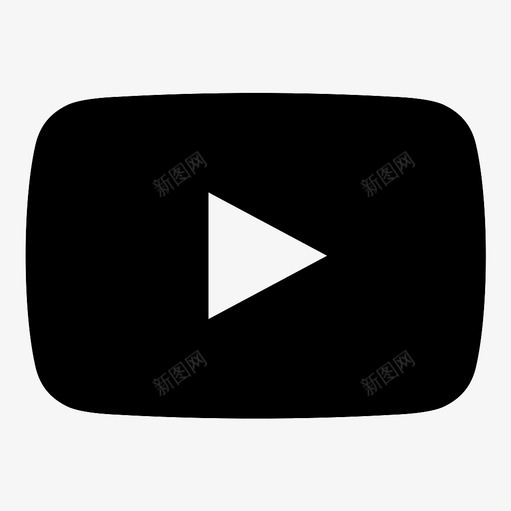 youtube网站图标svg_新图网 https://ixintu.com youtube网站