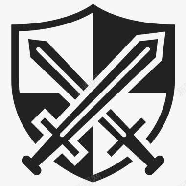 军徽剑盾图标图标