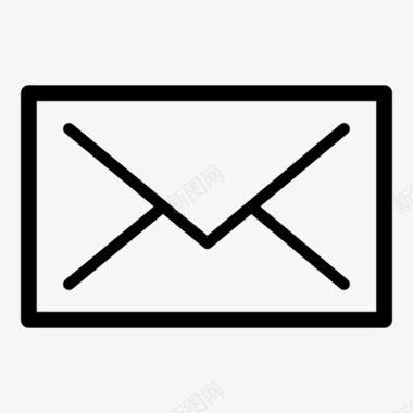 邮件未读信件未打开图标图标