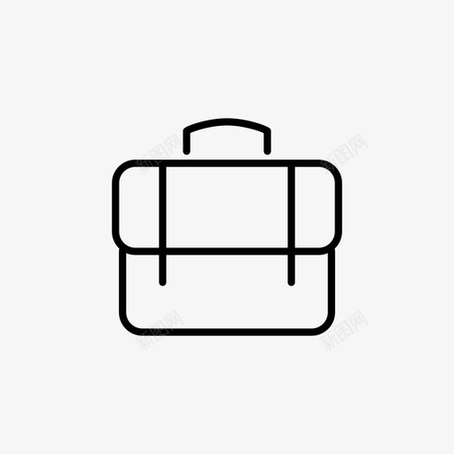 公文包包皮包图标svg_新图网 https://ixintu.com 公文包 包 旅行包 旅行箱 皮包 笔记本电脑包 行李箱