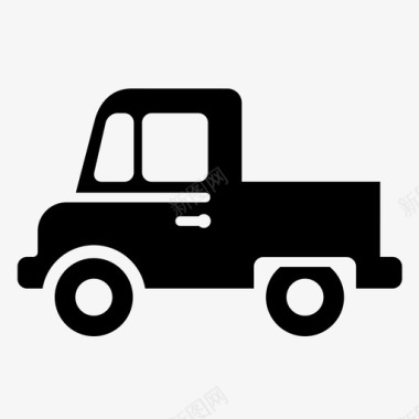卡车货车运输图标图标