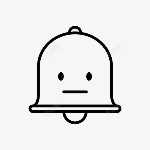 铃声表情符号推图标svg_新图网 https://ixintu.com kawaii ping 推 斯多葛 未决定 表情符号 被动 通知 铃声
