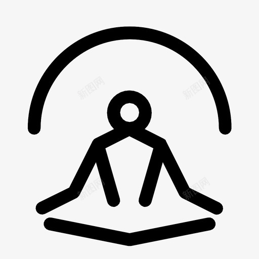 冷静孩子梦想图标svg_新图网 https://ixintu.com 冷静 孩子 快乐 梦想