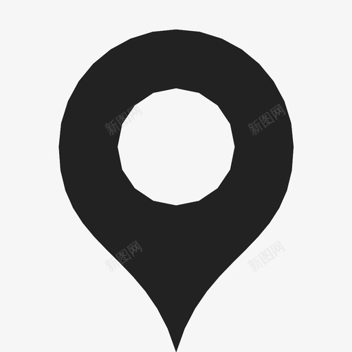 地图标记导航定位svg_新图网 https://ixintu.com rica图标 位置 地图 地图定位 地图标记 地理定位 定位 导航 本地化 简单 跟踪