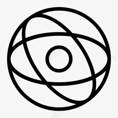 陀螺仪圆形环形图标图标