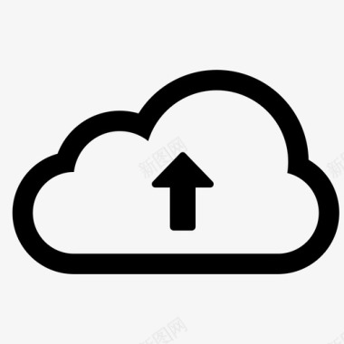 云上传web服务保存到云图标图标