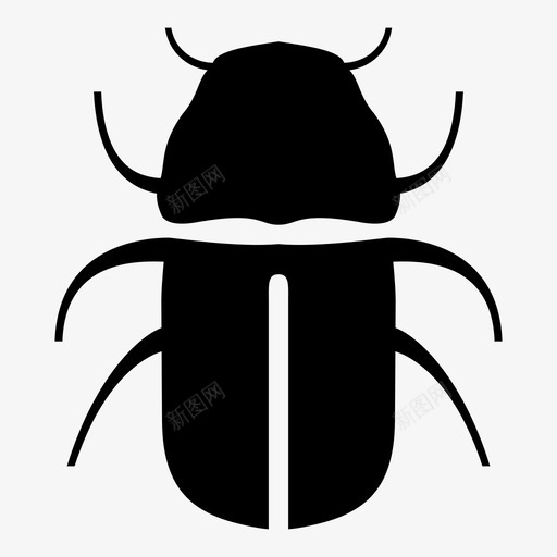 甲虫昆虫生物图标svg_新图网 https://ixintu.com 山松甲虫 昆虫 生物 甲虫 自然 虫害 野生动物