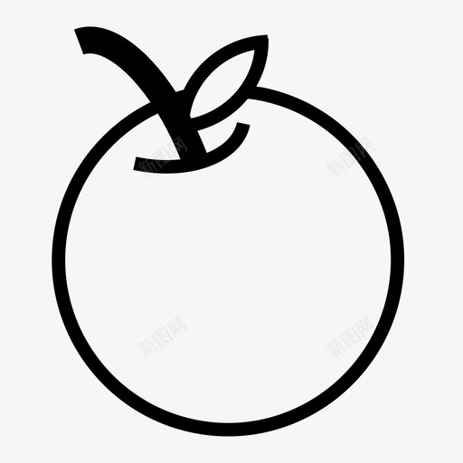 苹果樱桃食物图标svg_新图网 https://ixintu.com 崇高 樱桃 水果 简单 系列 苹果 食物