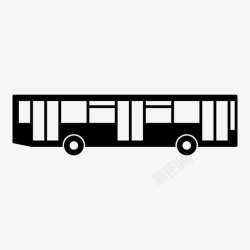 快速公交公交公共乘车公共交通图标高清图片