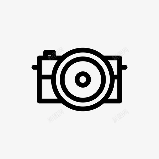 相机拍摄定点拍摄图标svg_新图网 https://ixintu.com 单反相机 定点拍摄 尼康 拍摄 摄影 摄影师 相机 镜头