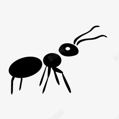 蚂蚁害虫小图标图标
