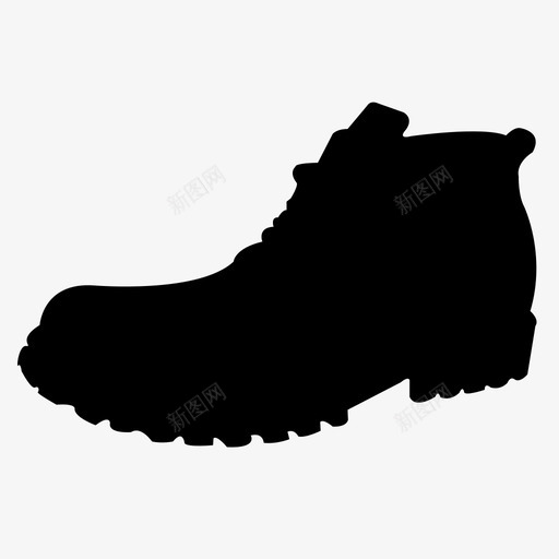 鞋靴子衣服图标svg_新图网 https://ixintu.com 时装 款式 衣服 靴子 鞋