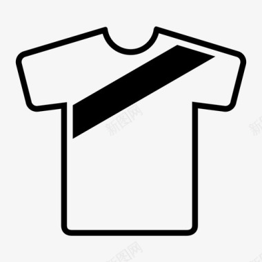 t恤足球足球运动衫图标图标