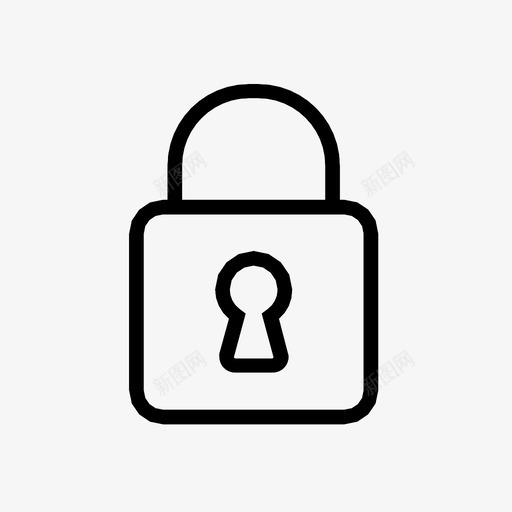 锁安全储物柜图标svg_新图网 https://ixintu.com 储物柜 安全 家庭服务 螺栓 锁 门