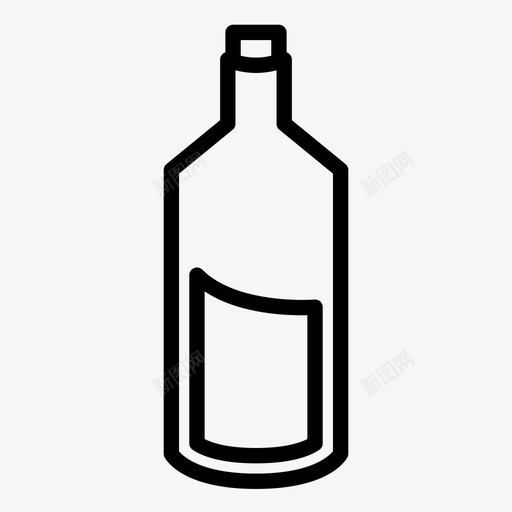 瓶容器滋补品图标svg_新图网 https://ixintu.com 容器 液体 滋补品 烈酒 玻璃器皿 瓶 药瓶 酒瓶