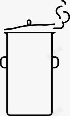 锅汤厨房图标图标