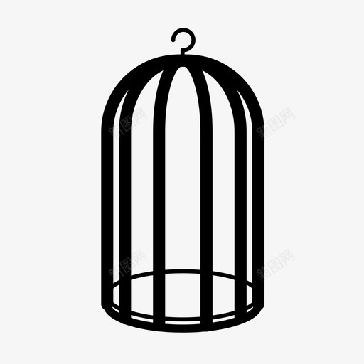 笼子鹦鹉监狱图标svg_新图网 https://ixintu.com 关闭 动物 吊笼 监狱 笼子 苍蝇 飞行 鸟笼 鹦鹉
