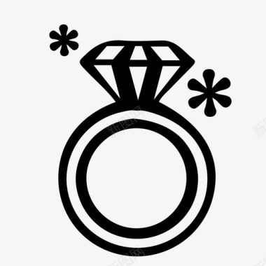 戒指皇室珍贵图标图标