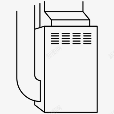 炉子家用家用电器图标图标