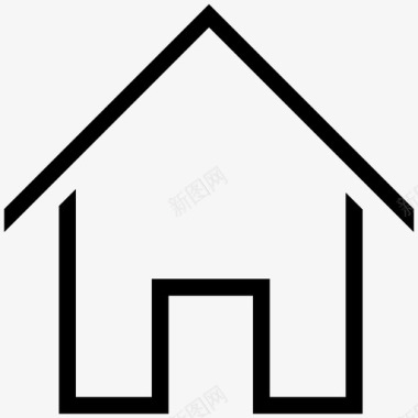 家封面房子图标图标