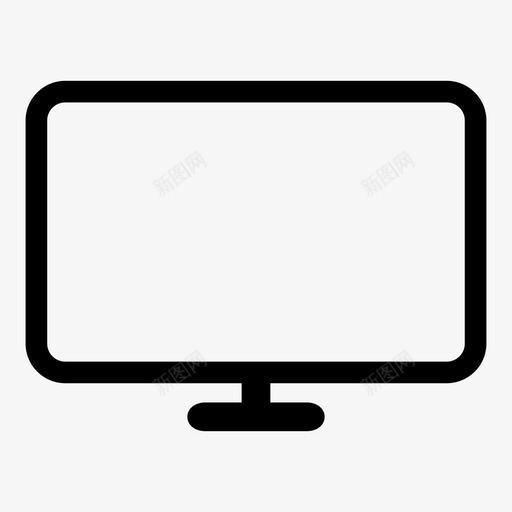 电视电视屏幕视频图标svg_新图网 https://ixintu.com led显示 tft显示 显示显示 演示监视器 电视 电视屏幕 视频 视频显示 视频监视器 通信显示