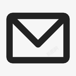 下拉菜单消息24px邮件未打开短信图标高清图片